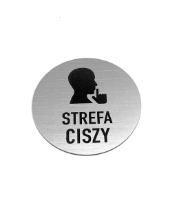 Tabliczka STREFA CISZY