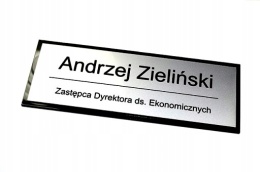 Tabliczka na drzwi biura, gabinetu, firmy 20 x 7cm