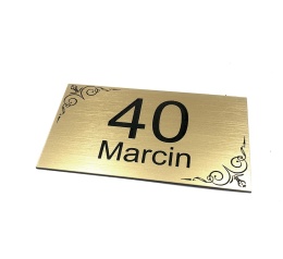 Tabliczka urodzinowa - Dowolny tekst Idealna na prezent!